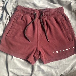 113 youngla perfect short shorts wine